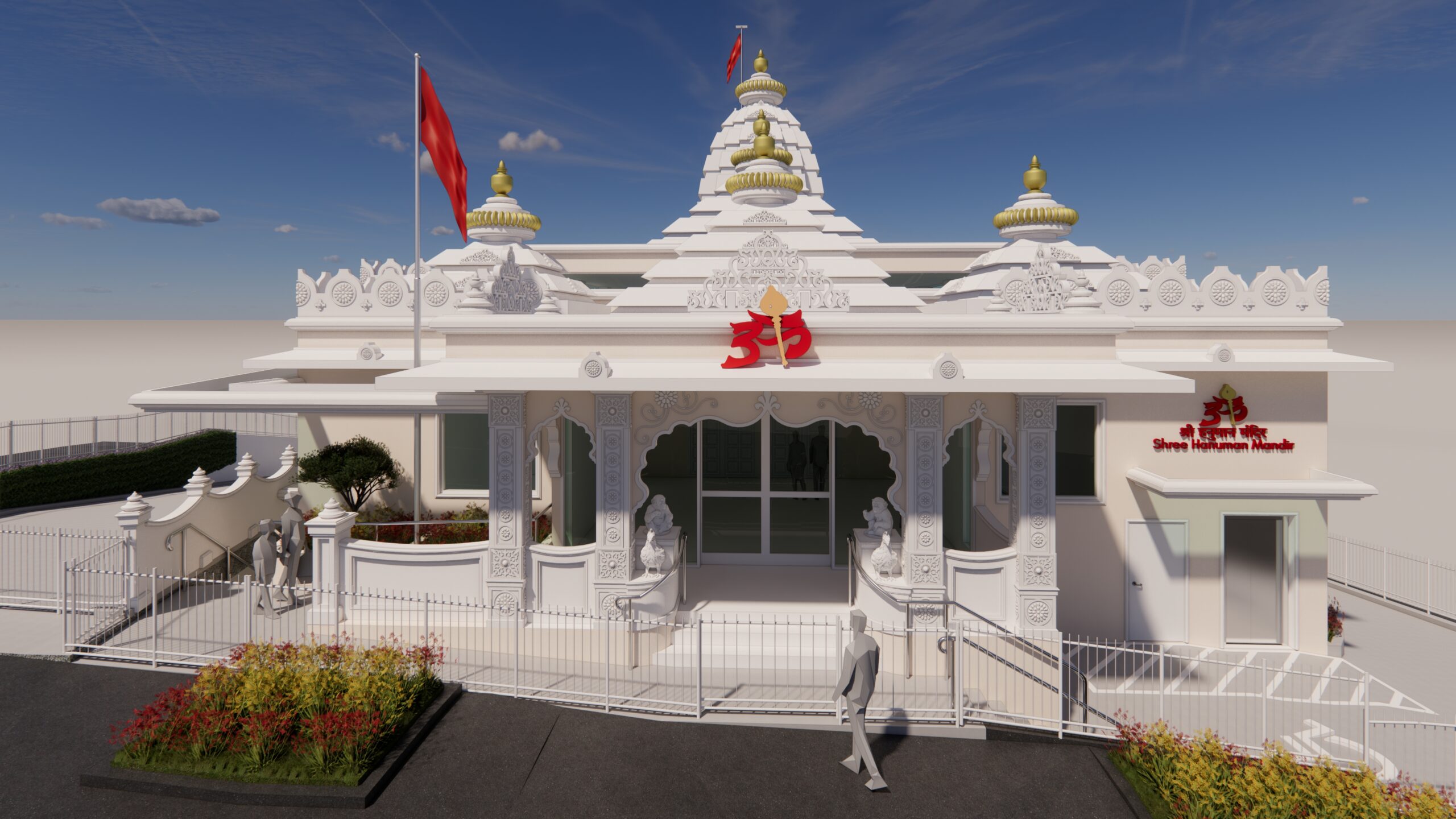 Shree Sanatan Dharam Hanuman Mandir Charitable Trust Embarks on Temple Construction Journey