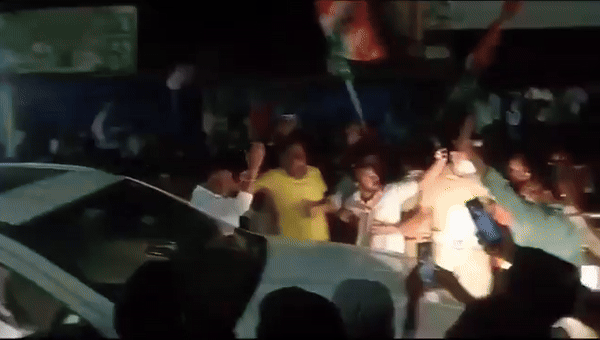 BJP shares video of DK Shivakumar ‘slapping’ Congress worker at roadshow in Haveri
