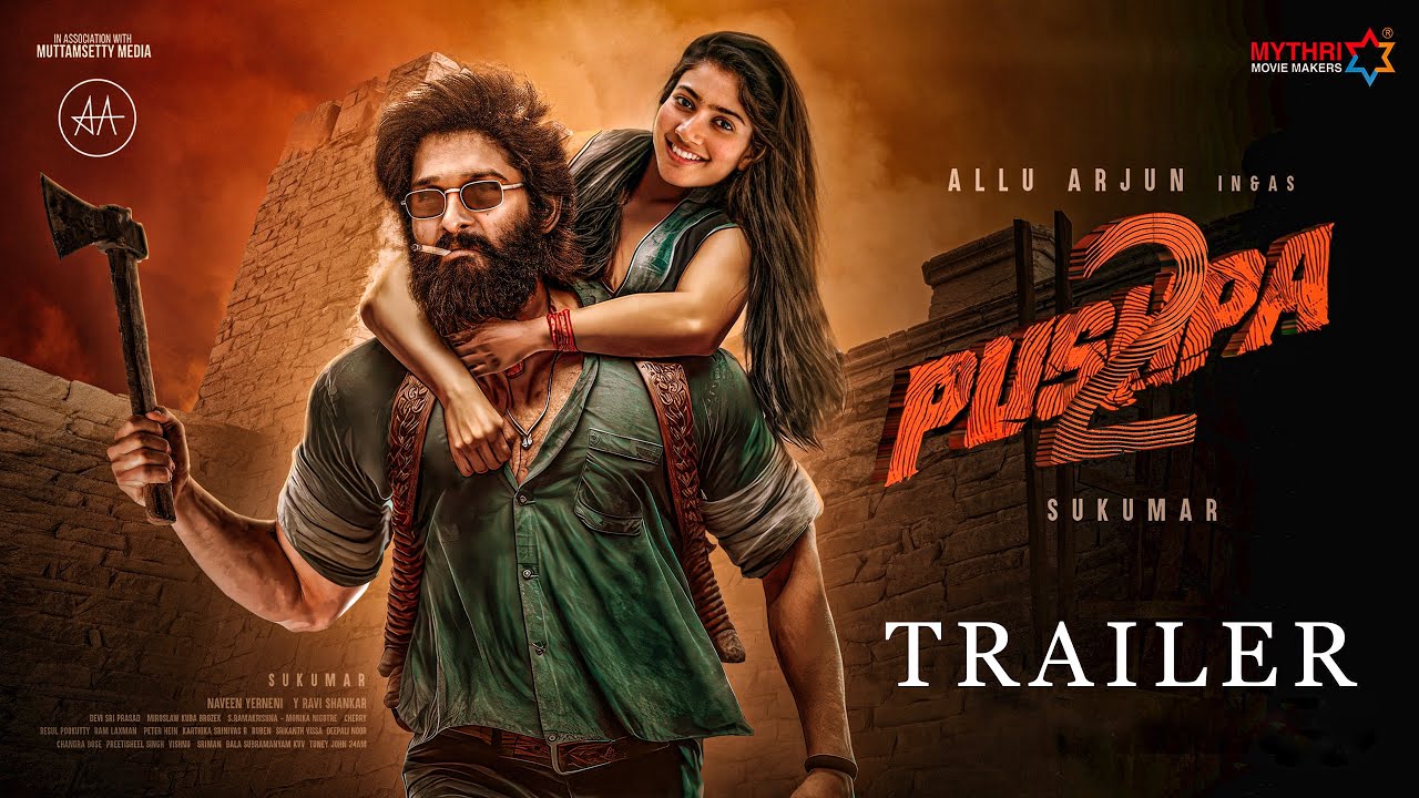 Allu Arjun Teases Fans with New ‘Pushpa 2’ Poster Ahead of First Single Release”