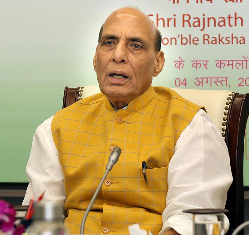 shri rajnath singh, union minister of defence at a webinar on august 04, 2022